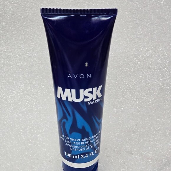 Avon Musk Marine After Shave Conditioner 100ml Mens Skin Care Refreshing - Picture 1 of 2